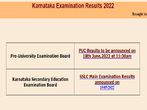 Karnataka PUC Result 2022: Check Karnataka 2nd PUC Result Date And Time, Karnataka DPUE Result Websites Links