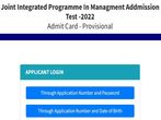 JIPMAT Admit Card 2022 Released By NTA At jipmat.nta.ac.in, Here’s How To Download JIPMAT Admit Card 2022 Released By NTA At jipmat.nta.ac.in, Here’s How To Download