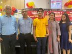 Master Utkarsh Pant from FIITJEE Mumbai is Navi Mumbai City Topper with All India Rank (AIR) 45