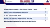 NIRF Ranking 2023: Top Dental Colleges in India; Check List Here