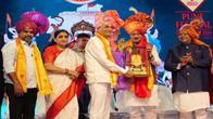 Hon'ble Dr. P. D. Patil honoured with Lifetime Achievement Award at 36th Pune Festival 2024
