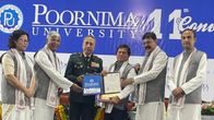 Dr. Achyuta Samanta Honoured With 62nd Honorary Doctorate From Poornima University