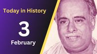 February 3: A Day Marked by Key Historical Events and Births