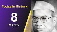 A Historical Look at 8 March: Key Events in Indian History