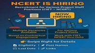 CIET–NCERT Recruitment 2025: Walk-in Interviews for Multiple Project Posts on December 8 & 9 CIET–NCERT Recruitment 2025: Walk-in Interviews for Multiple Project Posts on December 8 & 9