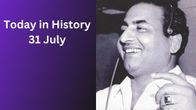Today in History – July 31: Mohammed Rafi Birth Anniversary, World Ranger Day & Historical Events