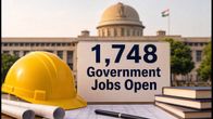 1,748 Government Jobs Open: SSC JE 2026 Notification Released, Apply Before September 22 Deadline