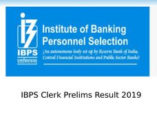 IBPS Clerk Result 2019: आईबीपीएस क्लर्क प्रारंभिक परीक्षा परिणाम 2019 इस दिन होंगे जारी