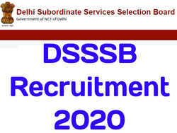 DSSSB Recruitment 2020 / डीएसएसएसबी भर्ती 2020 दिल्ली में ड्राईवर की सरकारी नौकरी के लिए करें आवेदन