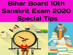 Bihar Board 10th Sanskrit Exam Tips: बिहार बोर्ड 10वीं संस्कृत परीक्षा 2020 के सबसे स्पेशल टिप्स