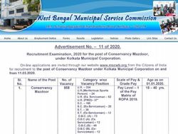 MSCWB Recruitment 2020: एमएससीडब्ल्यूबी कंजरवेंसी मजदूर भर्ती 2020 के लिए 15 अप्रैल तक करें आवेदन