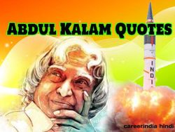 Abdul Kalam Motivational Quotes In Hindi विश्व छात्र दिवस पर अब्दुल कलाम के कोट्स मैसेज अनमोल विचार