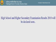 CGBSE Board Result 2018: छत्तीसगढ़ बोर्ड 10वीं-12वीं का रिजल्ट घोषित, ऐसे करें चेक