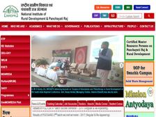 राष्ट्रीय ग्रामीण विकास संस्थान के PGDM (रूरल मैनेजमेंट) 2018 प्रोग्राम में एडमिशन