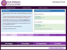 DU Admission 2018: दूसरी Cut-Off लिस्ट जारी, देखें लिस्ट