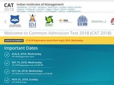 Cat 2018 Notification: कैट-2018 का नोटिफिकेशन जारी, इस दिन से शुरू होंगे रजिस्ट्रेशन