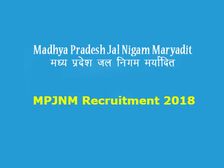 MPJNM Recruitment 2018: एमपी जल निगम मर्यादित में 40 पदों पर भर्ती, ऐसे करें आवेदन