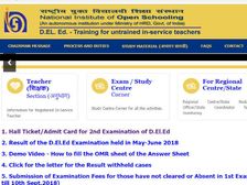 NIOS DELED Admit Card 2018: जारी हुआ 2nd एग्जाम का एडमिट कार्ड, ऐसे करें डाउनलोड