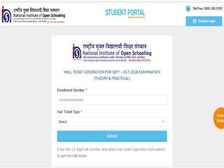 NIOS Admit Card 2018: 10वीं-12वीं परीक्षाओं के एडमिट कार्ड जारी, ऐसे करें डाउनलोड