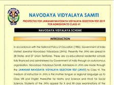 Jawahar Navodaya Vidyalaya Test 2019: 6वीं में एडमिशन के लिए रजिस्ट्रेशन शुरू, ऐसे करें आवेदन