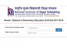 NIOS DELED Result: D.El.Ed सेकंड सेमेस्टर 2018 के रिजल्ट जारी, ऐसे करें चेक