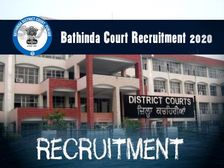 Bathinda Court Recruitment 2020 / भटिंडा कोर्ट में स्टेनो और सफाई कर्मचारी के लिए सरकारी नौकरी निकली