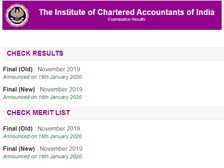 ICAI CA Foundation Result 2020: आईसीएआई सीए फाउंडेशन रिजल्ट 2020 जारी, फोन पर ऐसे करें चेक