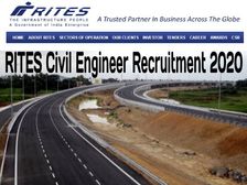 RITES Recruitment 2020: राइट्स इंजीनियर (सिविल) भर्ती 2020 के लिए 23 मार्च तक करें आवेदन