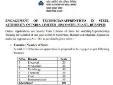 SAIL Apprentice Recruitment 2020: सेल अपरेंटिस भर्ती 2020 नोटिफिकेशन जारी, 17 मार्च तक करें आवेदन