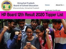 HP BOARD 12TH RESULT 2020 TOPPER LIST: एचपीबीओएसई 12वीं रिजल्ट 2020 टॉपर लिस्ट यहां देखें