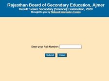 Rajasthan Board 12th Result 2020 Check: आरबीएसई 12वीं साइंस रिजल्ट 2020 रोल नंबर से ऑनलाइन चेक करें