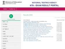 NEET RESULT 2020 WEBSITE: नीट रिजल्ट 2020 चेक करने की वेबसाइट से स्कोरकार्ड डाउनलोड करें