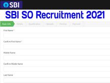 SBI SO Recruitment 2021 News: एसबीआई एसओ भर्ती प्रक्रिया, सिलेबस, परीक्षा तिथि, रिजल्ट और सैलरी डिटेल