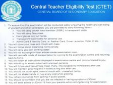 CTET Exam Guidelines In Hindi: सीटेट परीक्षा 31 जनवरी को, सीबीएसई ने जारी की रूल बुक
