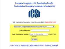 ICSI CS Foundation Result 2021: सीएसईईटी सीएस फाउंडेशन रिजल्ट 2021 icsi.edu पर जारी, ऐसे करें चेक
