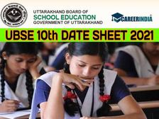 Uttarakhand Board 10th Date Sheet 2021 PDF Download: यूके बोर्ड 10वीं टाइम टेबल 2021 पीडीएफ डाउनलोड करें