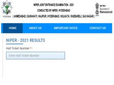 NIPER JEE Result 2021 Merit List Download: एनआईपीईआर जेईई रिजल्ट 2021 मेरिट लिस्ट डाउनलोड करें
