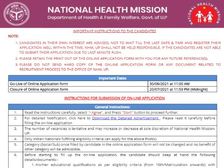 UP NHM भर्ती 2021 के लिए आवेदन शुरू, वेतन चयन योग्यता समेत पूरी जानकारी