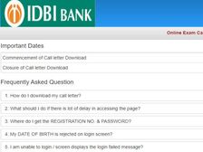 IDBI Executive Admit Card 2021 Download Link: आईडीबीआई एग्जीक्यूटिव एडमिट कार्ड 2021 जारी, डाउनलोड करें