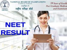 NEET PG Result 2021 Check Link Cut Off नीट पीजी रिजल्ट 2021 घोषित, डायरेक्ट लिंक से चेक करें