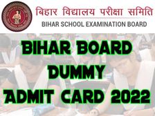 BSEB Matric Dummy Admit Card 2022 Download बिहार बोर्ड 10वीं डमी एडमिट कार्ड 2022 डाउनलोड करें