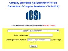 ICSI CS Executive Result 2021 Download आईसीएसआई सीएस एग्जीक्यूटिव रिजल्ट 2021 डाउनलोड करें