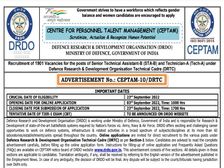 DRDO CEPTAM 10 Notification 2022: डीआरडीओ में 1901 पदों पर भर्ती निकली, योग्यता वेतन चयन समेत पूरी डिटेल देखें