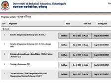 CG PET Counselling 2022 Date Online Registration Link सीजी पीईटी काउंसलिंग 2022 तिथि ऑनलाइन रजिस्ट्रेशन लिंक