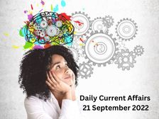 21 सितंबर 2022 के टॉप 10 करेंट अफेयर्स (Current Affairs 21 September 2022)