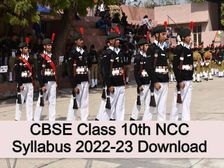 सीबीएसई कक्षा 10वीं एनसीसी सिलेबस  (CBSE Class 10th NCC Syllabus 2022-23 PDF Download)