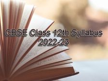 सीबीएसई 12वीं होम साइंस सिलेबस 2022-23 (CBSE 12th Home Science Syllabus PDF Download)