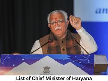 हरियाणा के मुख्यमंत्रियों की सूची (List of Chief Minister of Haryana)