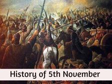 5 नवंबर से जुड़ा भारतीय इतिहास (History of 5th November) 