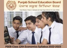 पंजाब बोर्ड कक्षा 12वीं अर्थशास्त्र सिलेबस 2023, पीडीएफ डाउनलोड करें